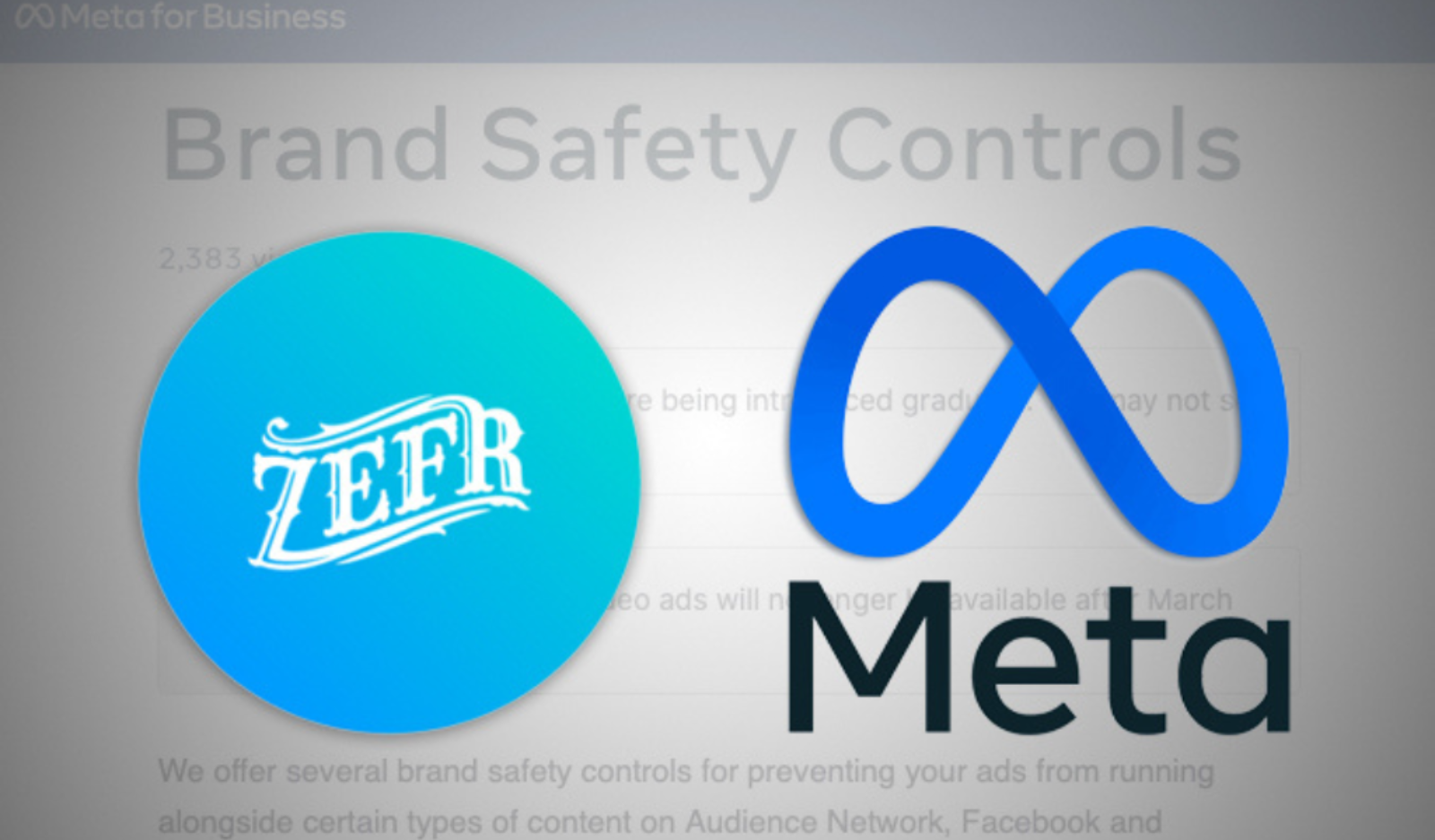Meta利用Zefr的品牌适用性和改进广告安全工具