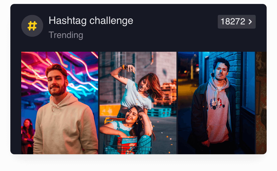 hashtag挑战