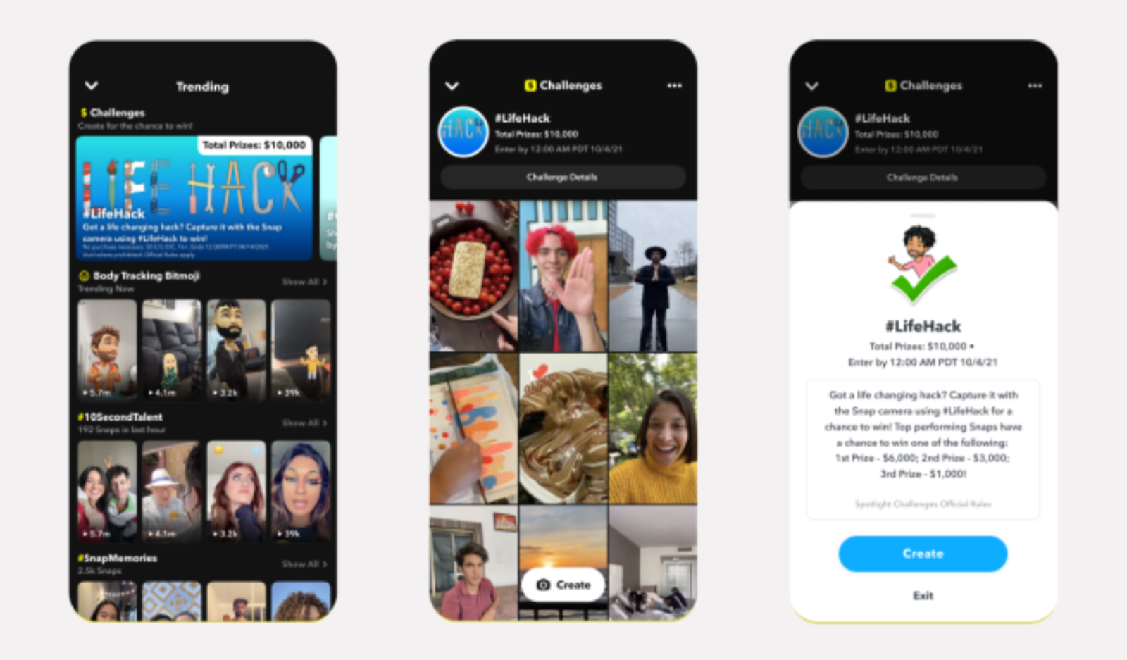 为创作者提供的Snapchat Spotlight挑战和其他盈利工具!
